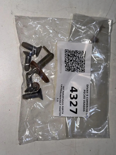 Kit Parafusos Porta Lateralrenault Master 2.3 Preto