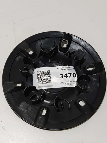 Calota Roda Aro 16 C/ Detallhe M Benz Sprinter 2012/2018 Cinza-escuro - Imagem 3