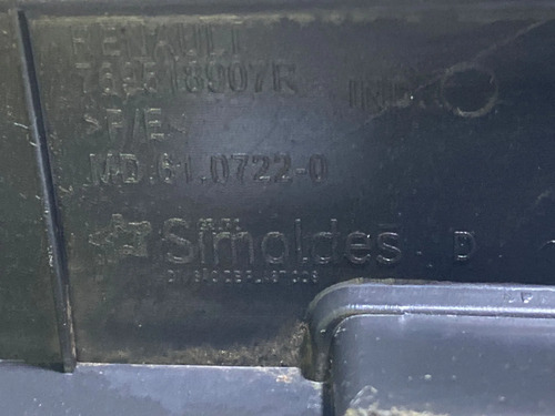 Pisante Soleira Porta Dianteiro Direito Master 2014 A 2022 Cinza-escuro - Imagem 4