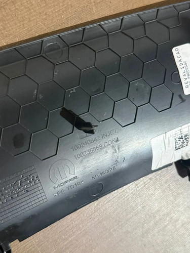 Moldura Acabamento Painel Principal Fiat Argo Cronos 2018 20 Preto - Imagem 4