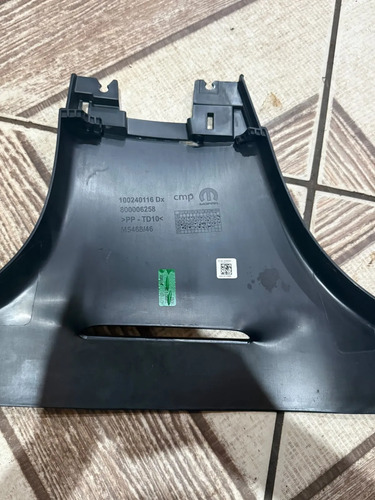 Soleira Porta Traseira Direita Fiat Argo/cronos 2018 Ha 2024 Preto - Imagem 4