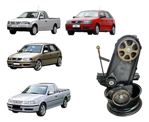 Motor parcial Gol g3/g4 1.0 8v Gasolina 67cv - Imagem 4