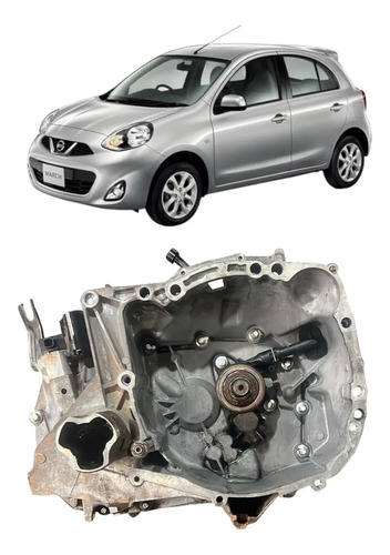 Caixa De Câmbio Nissan March 1.0 16v 4cc 2011/2016 Revisado - Imagem 1