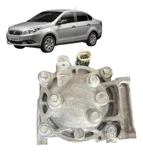 Compressor Ar Condicionado Fiat Grand Siena 1.4 Evo 2017 - Imagem 6