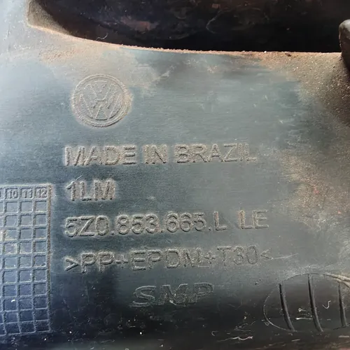 Moldura De Milha Esquerdo Volkswagen Fox 2015 A 2019 Esquerdo - Imagem 5