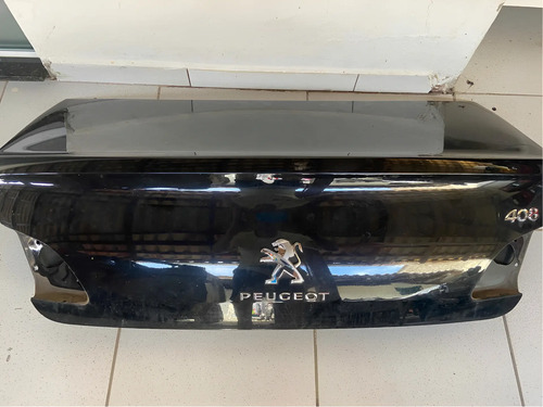 Tampa Traseira Peugeot 408 Preto - Imagem 1