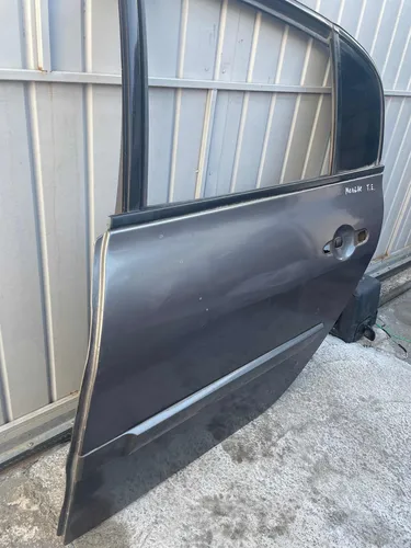 Porta Traseira Esquerda Renault Megane Sedan 2010 Traseira Esquerdo Preto - Imagem 2