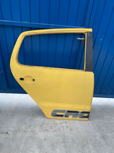 Porta Traseira Direita Crossfox 2006 A 2010 Traseira Direita Amarelo