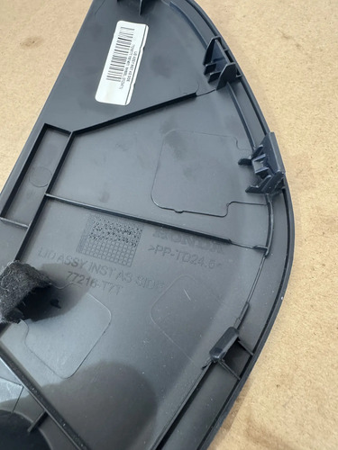 Acabamento Direito Painel Honda Hrv 2016 A 2021 Preto - Imagem 3