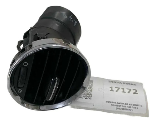 Difusor Saida De Ar Direito Peugeot 308 408 2014 9670059077