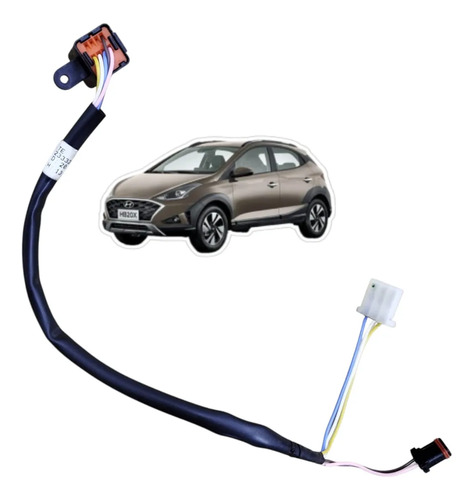 Chicote Conector Motor Retrovisor Esq Hyundai Hb20 2020 2022