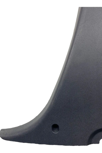 Moldura Coluna Central Direita Renault Logan 1 0 16v 2009 Preto - Imagem 4