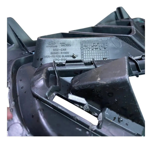 Moldura Farol Milha Direito Hyundai Hb20 2020 2022 Oem Preto Direito - Imagem 8