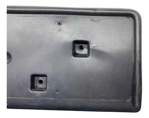 Suporte Placa Dianteira Jeep Compass 2016 2019 Original Preto - Imagem 2