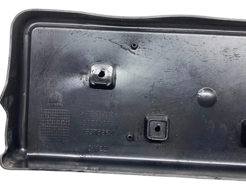 Suporte Placa Dianteira Jeep Compass 2016 2019 Original Preto - Imagem 5