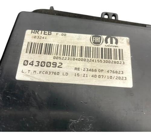 Lanterna Tampa Traseira Direita Fiat Fastback 2023 2025 Oem Direito/passageiro - Imagem 9