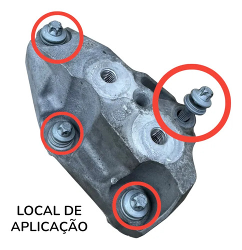 Kit Parafuso Suporte Superior Cambio Aut Fiat Pulse 1.0 T200 - Imagem 2