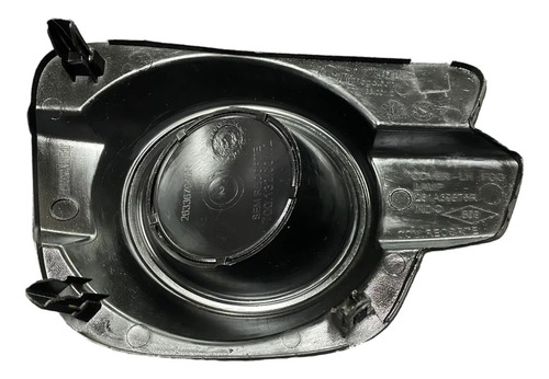 Moldura Farol Milha Esquerda Renault Kwid 2017 2021 Original Preto Esquerdo - Imagem 8