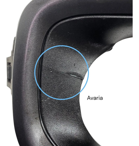 Moldura Farol Milha Jeep Renegade Direito 2015 2019 Original Preto Direito - Imagem 2