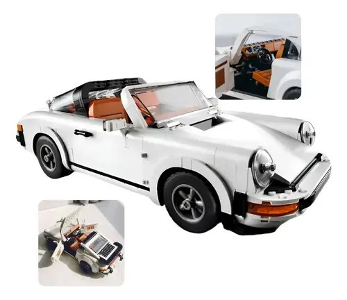 Bloco De Montar Porsche 911 Classic Turbo Retro 1458 Peças 1458 Porsche