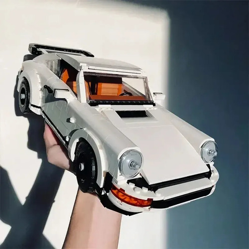 Bloco De Montar Porsche 911 Classic Turbo Retro 1458 Peças 1458 Porsche - Imagem 3
