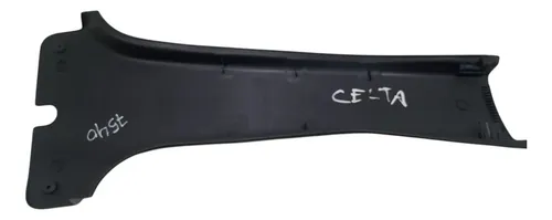 Acabamento Coluna Esquerda Chevrolet Celta 06/15 93384691 Preto - Imagem 7