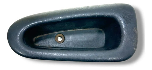 Puxador Porta Dianteira Lado Esquerdo Peugeot 206 207 08/14 Preto - Imagem 2