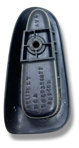 Puxador Porta Dianteira Lado Esquerdo Peugeot 206 207 08/14 Preto - Imagem 6