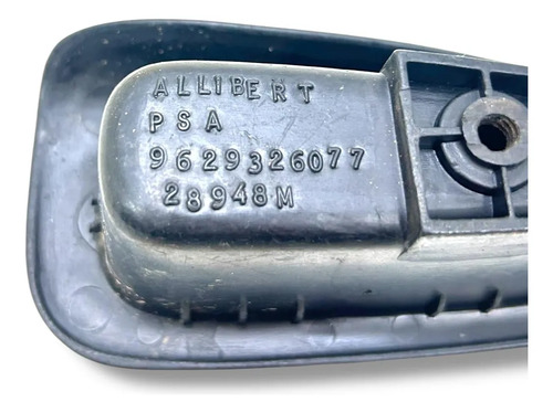 Puxador Porta Dianteira Lado Esquerdo Peugeot 206 207 08/14 Preto - Imagem 7
