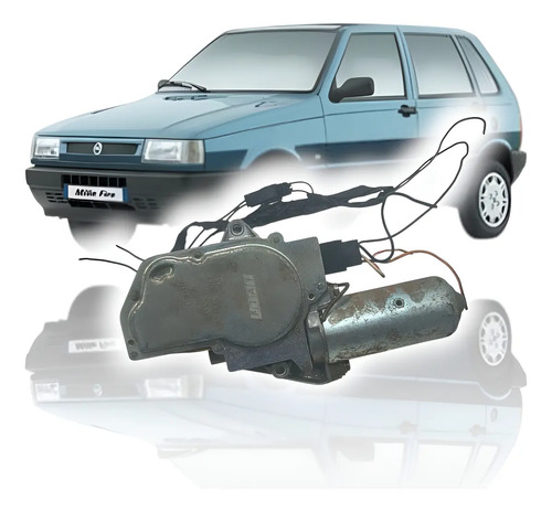 Motor Limpador Parabrisa Traseiro Fiat Uno 84/03 9390456005 - Imagem 1