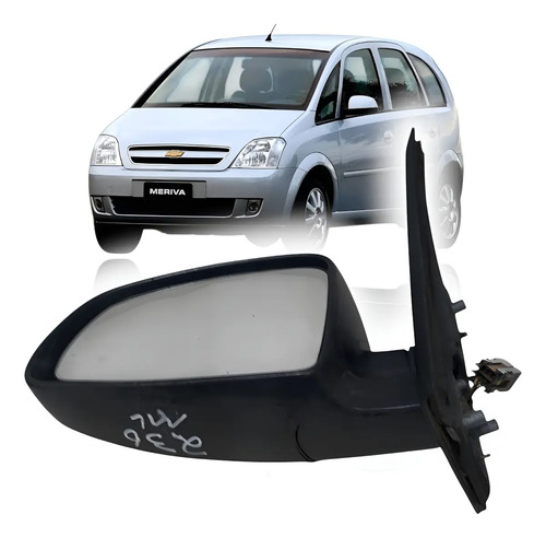 Retrovisor Manual Esquerdo Chevrolet Meriva 03/12 836221