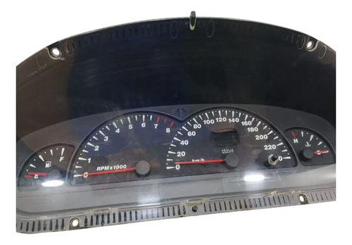 Painel Instrumentos Fiat Palio El Elx 09/12 51766224 Preto - Imagem 3