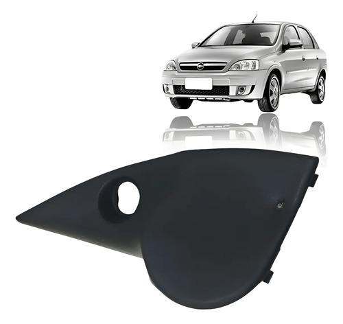 Moldura Interna Retrovisor Esquerdo Chevrolet Corsa 96/02 Preto