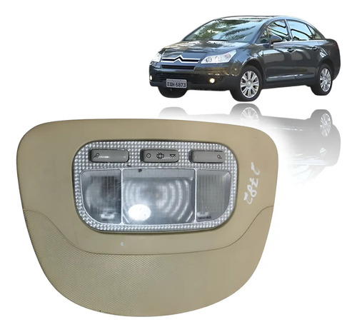 Luz Teto Citroen C4 Pallas 07/13 9655070677