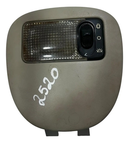 Moldura Lanterna Luz Teto Peugeot 206 01/14 9625049077 Cinza - Imagem 3