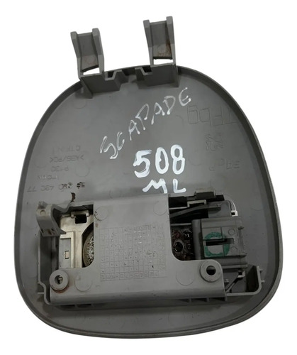 Moldura Lanterna Luz Teto Peugeot 206 01/14 9625049077 Cinza - Imagem 4