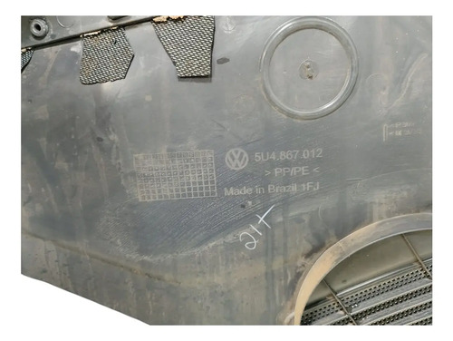 Forro Porta Dianteiro Direito Volkswaggol Voyage G5 G6 09/15 Cinza-escuro - Imagem 4