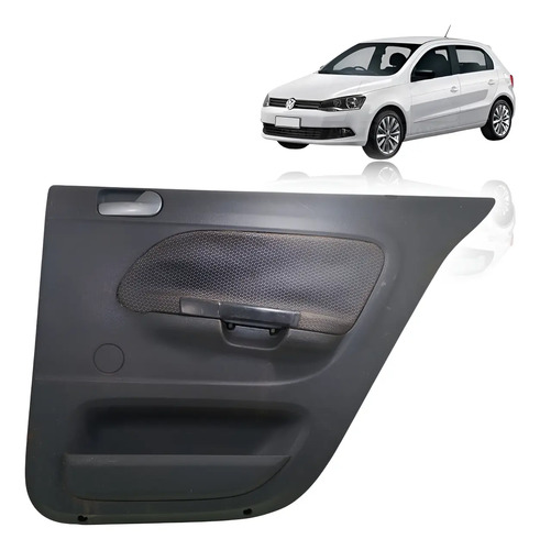 Forro Porta Traseira Direita Volkswagen Gol G5 08/12 - Imagem 1