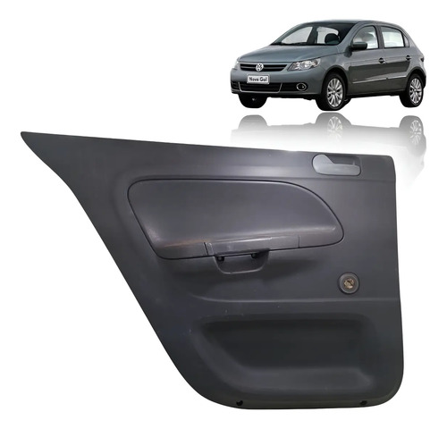 Forro Porta Traseira Esquerda Volkswagen Gol Voyageg5 09/12 - Imagem 1