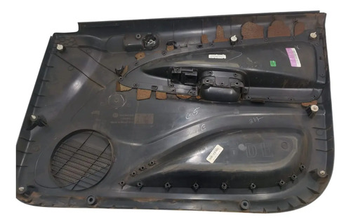 Forro Porta Diant Esq Volkswagen Gol Voyage G5 A G8 09/18 Cinza-escuro - Imagem 5