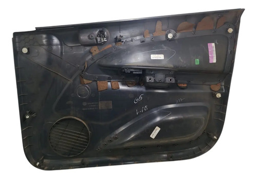 Forro Porta Diant Esq Volkswagen Gol Voyage G5 A G8 09/18 Cinza-escuro - Imagem 6