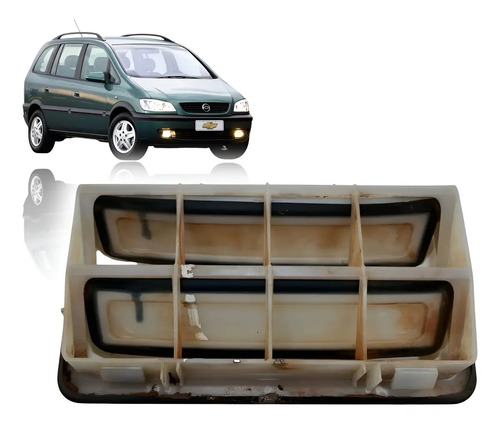 Difusor Ar Porta Malas Chevrolet Agile Zafira 01/12 0728605a Bege