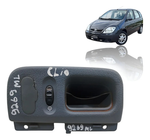 Moldura Botão Regulage Farol Luz Painel Renault Scenic 99/10