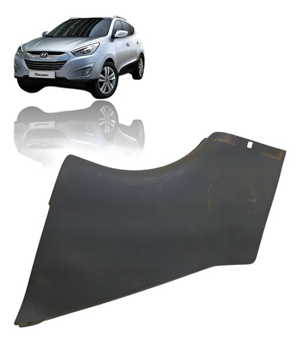 Acabamento Soleira Dianteira Direita Hyundai Tucson 10/12 Cinza
