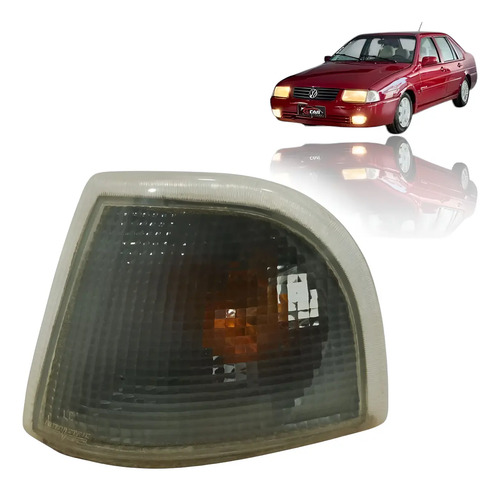 Seta Lanterna Dianteira Lado Esquer Volkswagen Santana 98/03 Branco