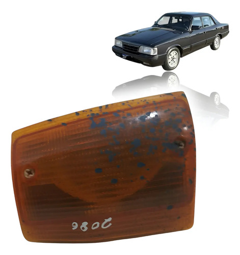 Lanterna Pisca Seta Dianteira Ld Chevrolet Opala 88/92 Laranja-escuro