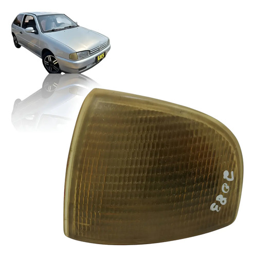 Lanterna Pisca Seta Volkswagen Gol Bola 95/99 Modelo Cibié Amarelo - Imagem 1