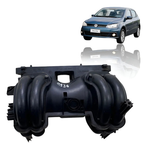 Coletor Admissão Volkswagen Gol Bola G3 1.0 8v At Mi 99/05 - Imagem 1