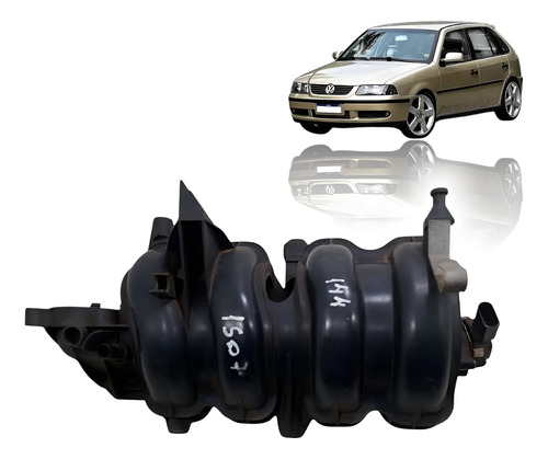 Coletor Admissão Volkswagen Gol Parati 1.0 16v 99/05 - Imagem 1