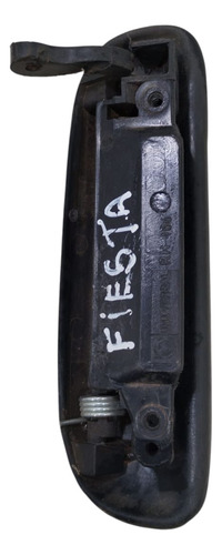 Maçaneta Externa Dianteira Dire. Ford Escort 1.0 97/02 Rh466 Preto Dianteira - Imagem 4